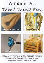 'Wood, Wind, Fire' Windmill Art Exhibition
